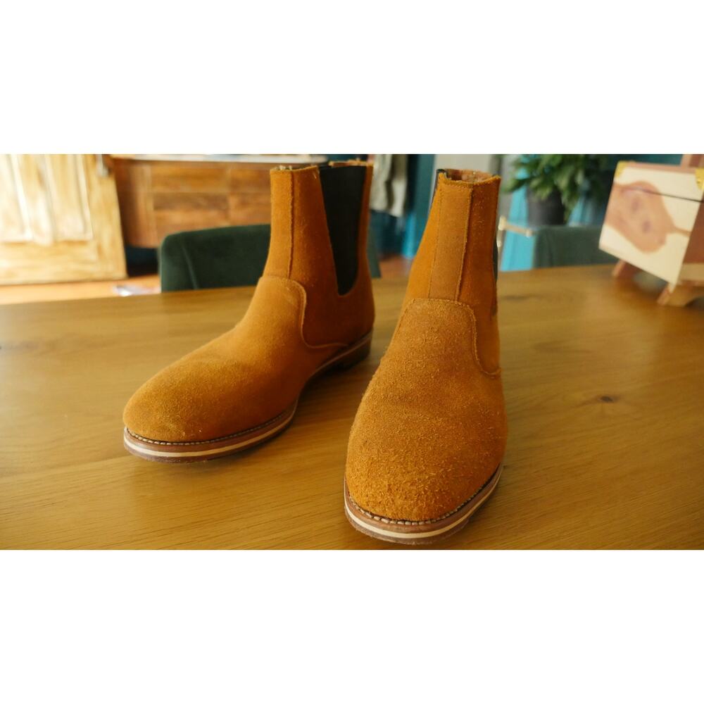 Mens 12 D USA Helm Riley Chelsea Boots (Rancourt Made) - Picture 4 of 14